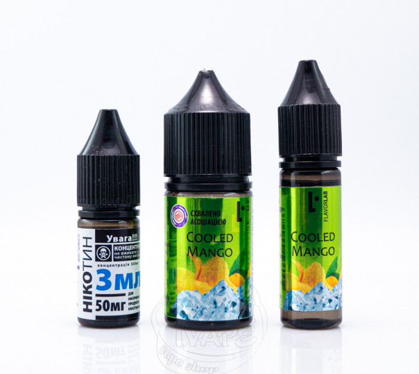 Рідина Aroma Max Salt Cooled Mango 30ml 50mg зі смаком манго з холодком (набір компонентів)