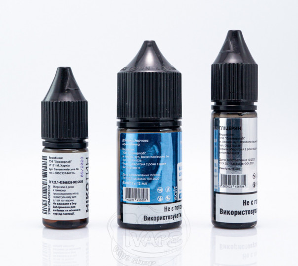 Рідина FlavorLab PE 10000 Salt Blueberry Lemonade 30ml 50mg (набір компонентів) Рідина FlavorLab PE 10000 Salt Blueberry Lemonade 30ml 50mg (набір компонентів)