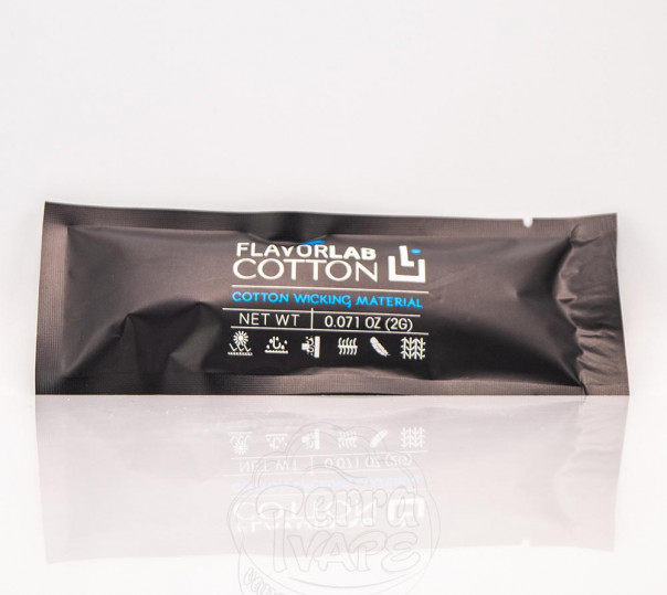 Вата для вейпа Flavorlab Cotton (2g/10g) Вата для вейпа Flavorlab Cotton (2g/10g)
