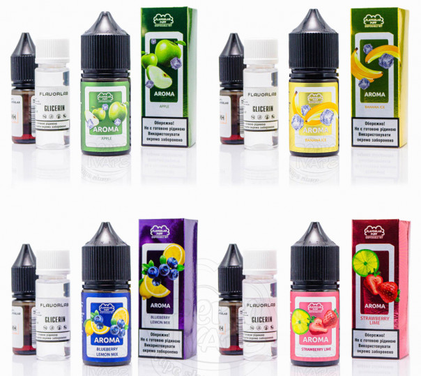 Рідина Flavorlab Puff Salt 30ml (набір компонентів)