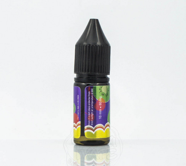 Жидкость Jo Juice Salt Kiwi Cherry 10ml 60mg на солевом никотине со вкусом вишни и киви Жидкость Jo Juice Salt Kiwi Cherry 10ml 60mg на солевом никотине со вкусом вишни и киви