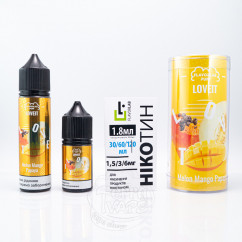 Набір Love It Organic Melon Mango Papaya 60ml 6mg