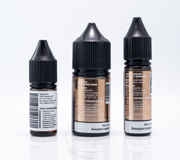 Рідина Love It Salt Cinnamon Cookies 30ml 25mg (набір компонентів) Рідина Love It Salt Cinnamon Cookies 30ml 25mg (набір компонентів)
