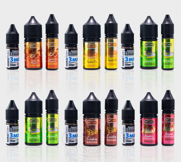 Жидкость M-Cake Salt 30ml (набор компонентов)