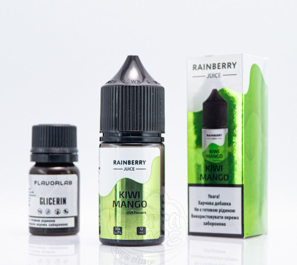 Рідина Flavorlab Rainberry Juice Salt Kiwi Mango 30ml 50mg зі смаком ківі та манго (набір компонентів)