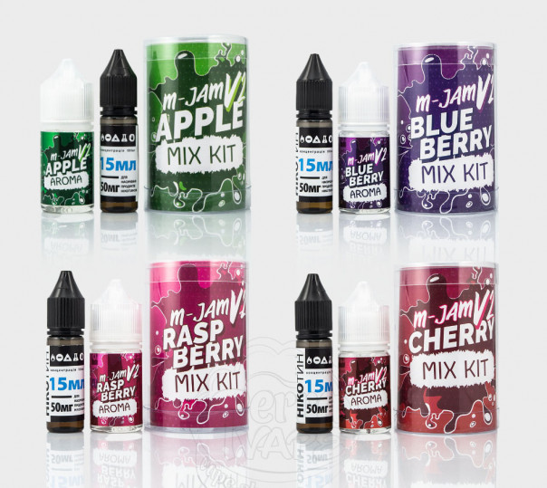 Набор для приготовления жидкости M-Jam v2 Salt 30ml на солевом никотине