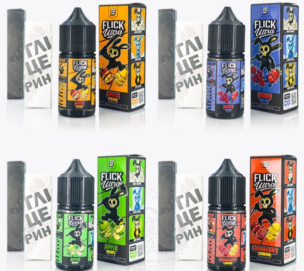 Жидкость Flick Ultra Salt 30ml (набор компонентов)
