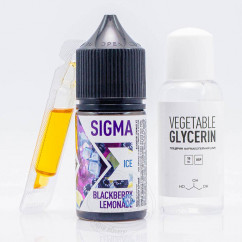 Fluffy Puff Sigma Salt Blackberry Lemonade Ice 30ml 0mg
