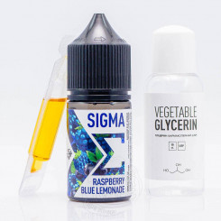 Fluffy Puff Sigma Salt Blue Raspberry Lemonade 30ml 0mg