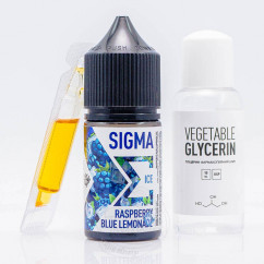 Fluffy Puff Sigma Salt Blue Raspberry Lemonade Ice 30ml 50mg