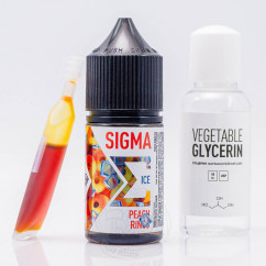 Fluffy Puff Sigma Salt Peach Rings Ice 30ml 50mg