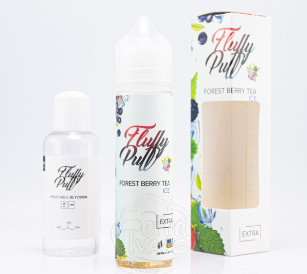 Рідина Fluffy Puff Salt Forest Berry Tea Ice 60ml 25mg (набір компонентів)