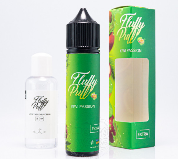Рідина Fluffy Puff Salt Kiwi Passion 60ml 0mg (набір компонентів)