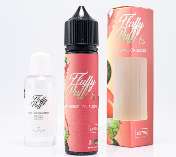 Рідина Fluffy Puff Salt Watermelon Sugar 60ml 50mg (набір компонентів)
