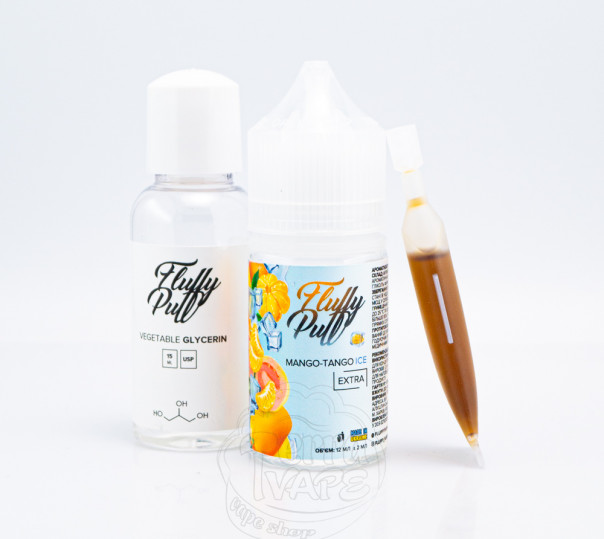 РІдина Fluffy Puff Salt Mango Tango Ice 30ml 25mg (набір компонентів)
