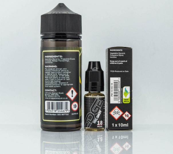 Жидкость FOMO Organic Honeydew Mango 110ml 1.5mg на органическом никотине со вкусом дыни и манго Жидкость FOMO Organic Honeydew Mango 110ml 1.5mg на органическом никотине со вкусом дыни и манго
