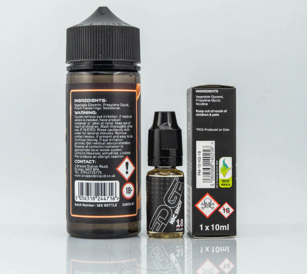 Рідина FOMO Organic Passionfruit Pineapple Peach 120ml 3mg на органічному нікотині зі смаком маракуї, ананаса і персика з холодком Рідина FOMO Organic Passionfruit Pineapple Peach 120ml 3mg на органічному нікотині зі смаком маракуї, ананаса і персика з холодком