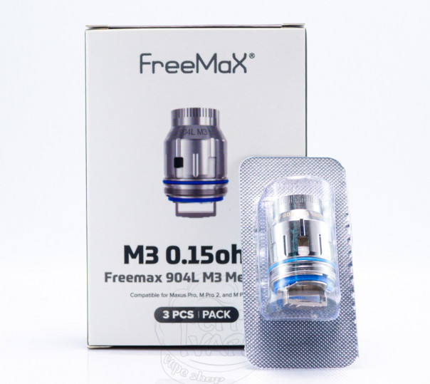 Випаровувач Freemax 904L M Mesh Coil M3 0.15Ом для M Pro/2/3, Fireluke/Pro, Mesh Pro, Maxus Pro Tank