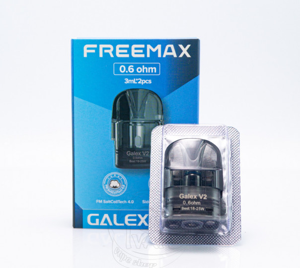 Картридж Freemax Galex V2 Pod Cartridge 3ml 0.6 Ом для Galex Nano 2 / S Kit