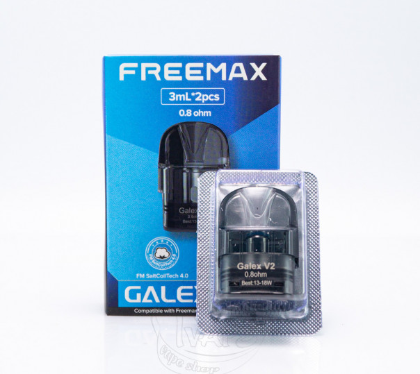 Картридж Freemax Galex V2 Pod Cartridge для Galex, Nano, Pro, V2, Nano 2, Nano S Kit 3ml Картридж Freemax Galex V2 Pod Cartridge для Galex, Nano, Pro, V2, Nano 2, Nano S Kit 3ml