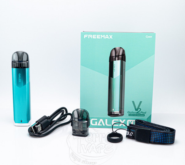 Freemax Galex V2 Pod Kit 800mAh Blue Багаторазова POD система Freemax Galex V2 Pod Kit 800mAh Blue Багаторазова POD система