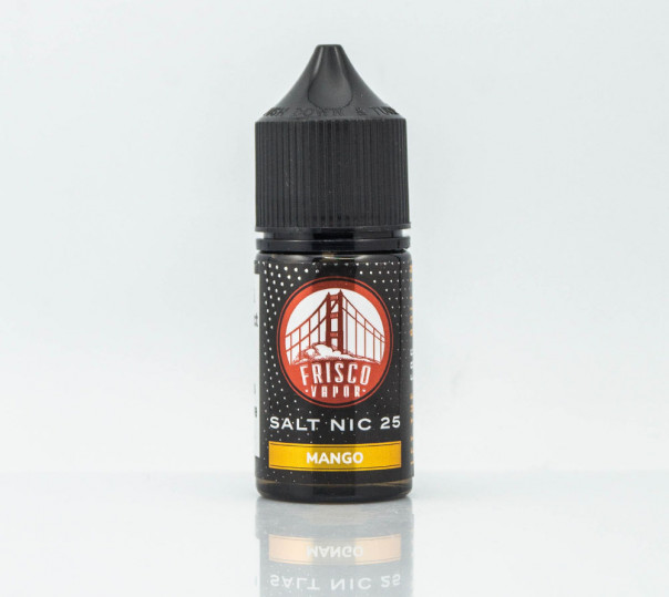 Жидкость Frisco Vapor Salt Mango 30ml 50mg на солевом никотине со вкусом манго