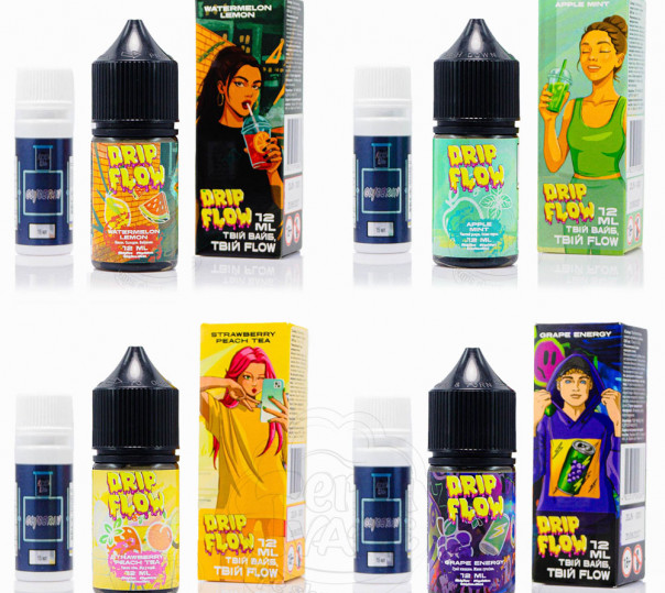 Жидкость Drip Flow Salt 30ml (набор компонентов)