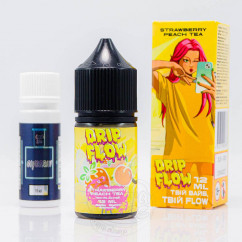 Drip Flow Salt Strawberry Peach Tea 30ml 50mg