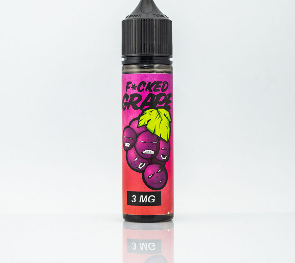 Жидкость Fucked Organic Grape 60ml 1.5mg на органическом никотине со вкусом винограда
