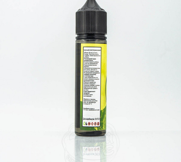 Рідина Fucked Organic Sour Apple 60ml 1.5mg на органічному нікотині зі смаком кислого яблука Рідина Fucked Organic Sour Apple 60ml 1.5mg на органічному нікотині зі смаком кислого яблука