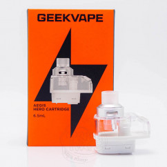 Порожній картридж Geekvape Aegis Hero 5 Cartridge 6.5ml для Aegis Hero 2 (H45) / 3 / 5 (без випаровувача) Pure White