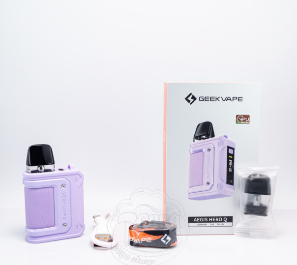 Geekvape Aegis Hero Q Pod Kit 1300mAh Багаторазова POD система Geekvape Aegis Hero Q Pod Kit 1300mAh Багаторазова POD система