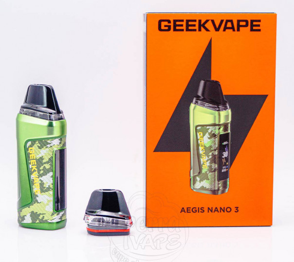 Geekvape Aegis Nano 3 Pod Kit 1600mAh Многоразовая POD система