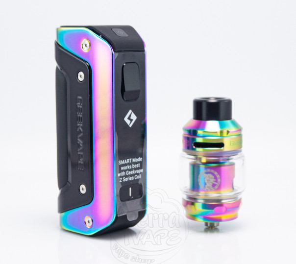 Geekvape Aegis Solo 3 (S100) Mod Kit Rainbow c баком Z Sub-Ohm 2021 Tank 3000mAh 5.5ml Стартовый набор