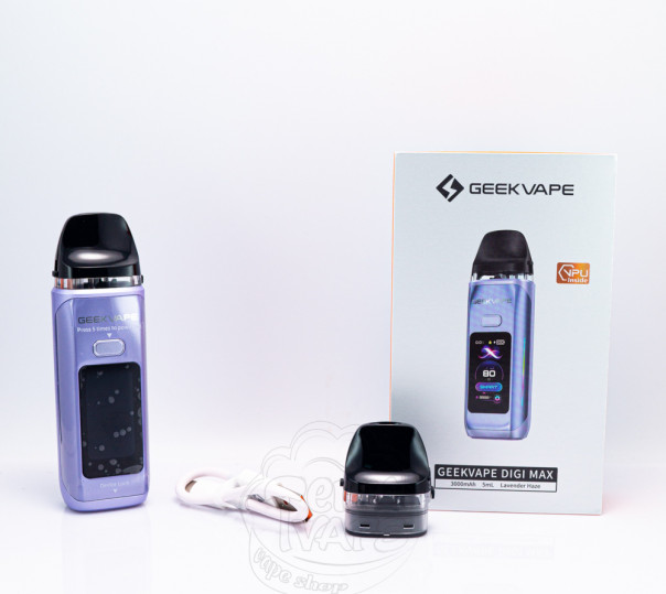 Geekvape DIGI Max Pod Kit 80W 3000mAh Ruby Red Многоразовая POD система Geekvape DIGI Max Pod Kit 80W 3000mAh Ruby Red Многоразовая POD система