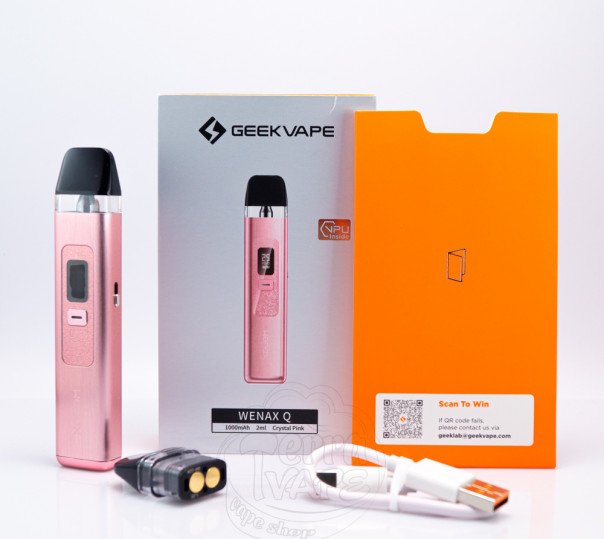 Geekvape Wenax Q Pod Kit 1000mAh Багаторазова POD система Geekvape Wenax Q Pod Kit 1000mAh Багаторазова POD система