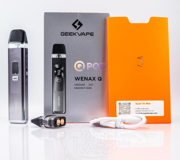 Geekvape Wenax Q Pod Kit 1000mAh Багаторазова POD система Geekvape Wenax Q Pod Kit 1000mAh Багаторазова POD система