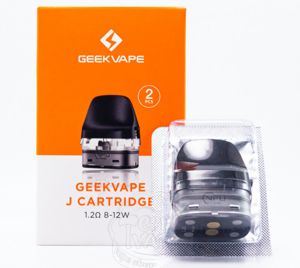 Картридж Geekvape J Pod Cartridge 5ml 1.2 Ом для багаторазових POD систем Digi Max/Max R/Pro/Pro R