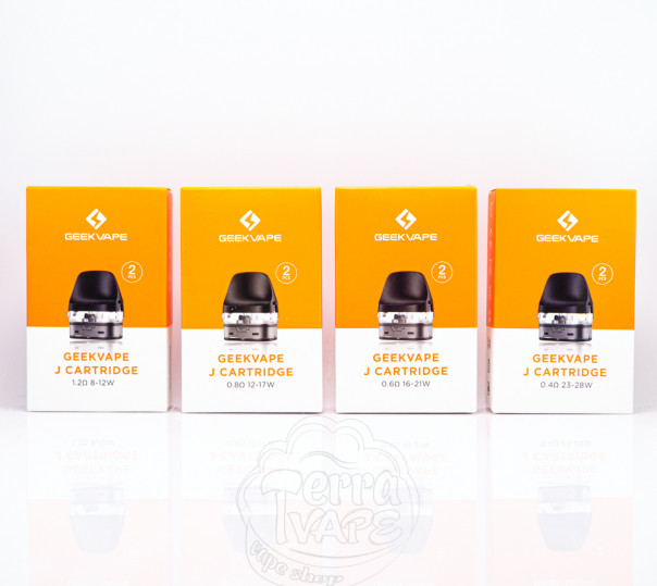 Картридж Geekvape J Pod Cartridge 5ml для многоразових POD систем Digi Max/Max R/Pro/Pro R