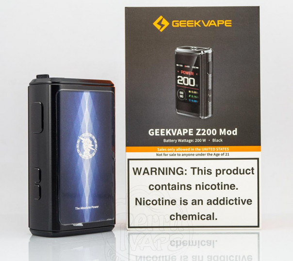 Geekvape Z200 Box Mod 200W Black Бокс мод