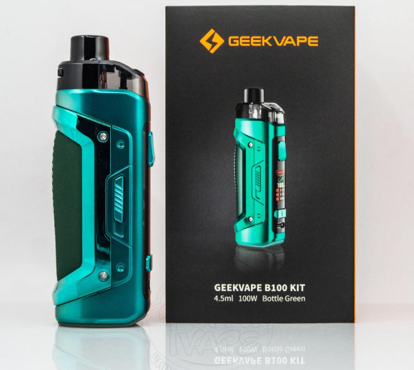 Geekvape B100 (Aegis Boost Pro 2) Pod Mod Kit 18650 Багаторазова POD система Geekvape B100 (Aegis Boost Pro 2) Pod Mod Kit 18650 Багаторазова POD система