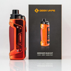 Geekvape B100 (Aegis Boost Pro 2) Pod Mod Kit 18650 Golden Red