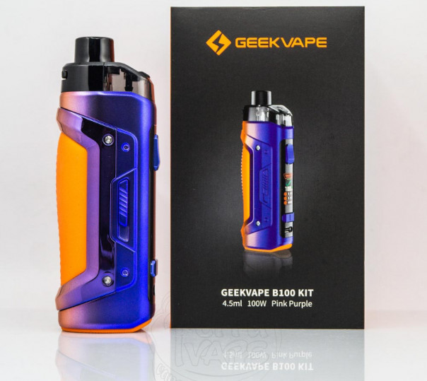 Geekvape B100 (Aegis Boost Pro 2) Pod Mod Kit 18650 Багаторазова POD система Geekvape B100 (Aegis Boost Pro 2) Pod Mod Kit 18650 Багаторазова POD система