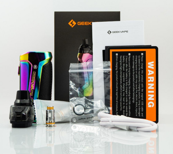 GeekVape B60 (Aegis Boost 2) Pod Kit Blue Red Багаторазова POD система GeekVape B60 (Aegis Boost 2) Pod Kit Blue Red Багаторазова POD система