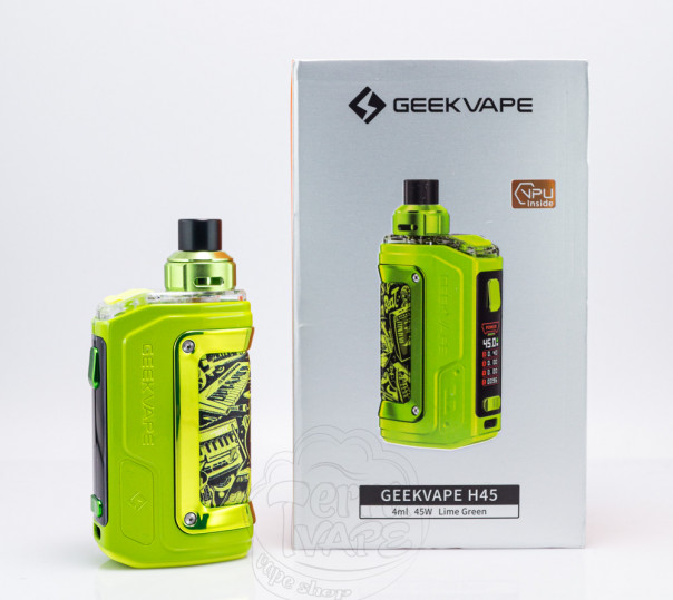 GeekVape H45 (Aegis Hero 2) Pod Kit Lime Green Багаторазова POD система