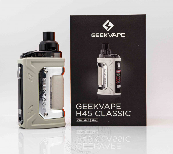 GeekVape H45 Classic (Aegis Hero 3) Pod Kit Grey Багаторазова POD система