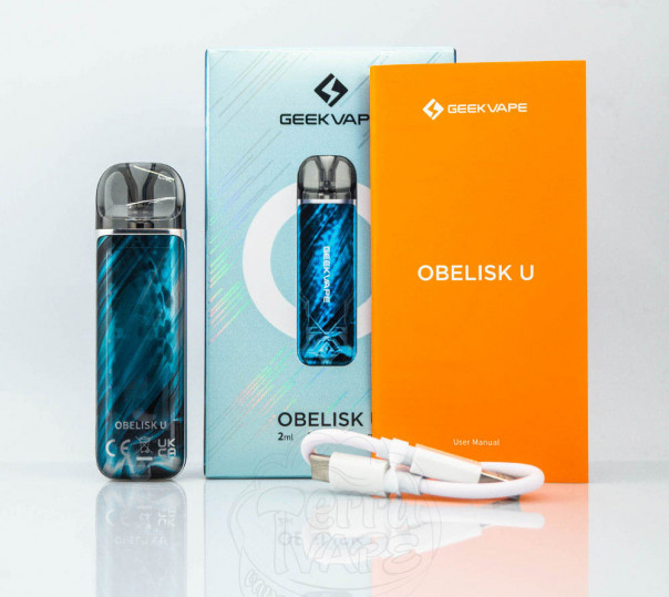 Geekvape Obelisk U Pod System Kit Многоразовая POD система Geekvape Obelisk U Pod System Kit Многоразовая POD система