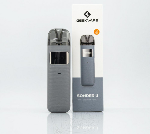 GeekVape Sonder U Pod Kit 1000mAh Gray Багаторазова POD система