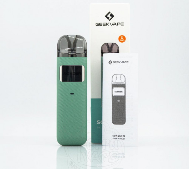 GeekVape Sonder U Pod Kit 1000mAh Gray Багаторазова POD система GeekVape Sonder U Pod Kit 1000mAh Gray Багаторазова POD система