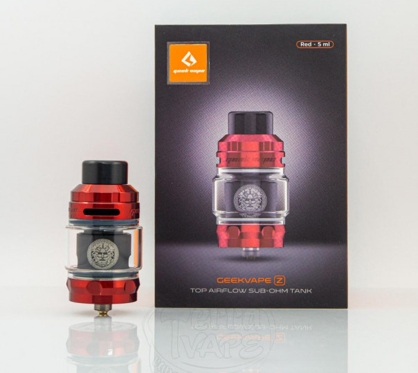 GeekVape Zeus Z Sub Ohm Tank Atomizer Red Бак на випаровувачах